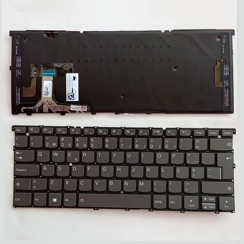 Nová anglická portugalská klávesnica pre Lenovo Yoga S940-14 S940-14IIL S940-14IWL SN20T10904