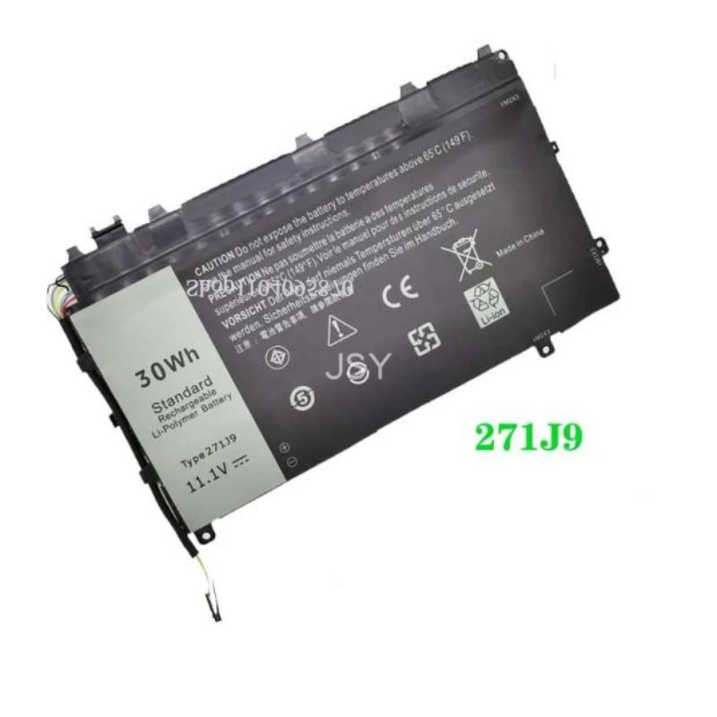 Nová batéria 271J9 laptop pre Dell Latitude 13 7000 7350 GWV47 0GWV47 YX81V 0YX81V 11.1V 30WH