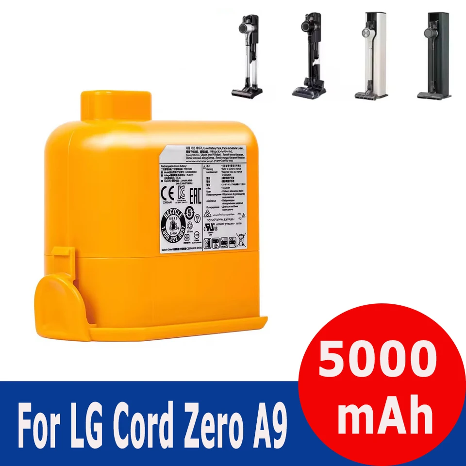 Nová batéria EAC63382208 EAC63758601 pre LG Cord Zero A9 plus A9 Max A9K Pro A9M A9Master2x A9Multi A9Multi2x A9Petnbed