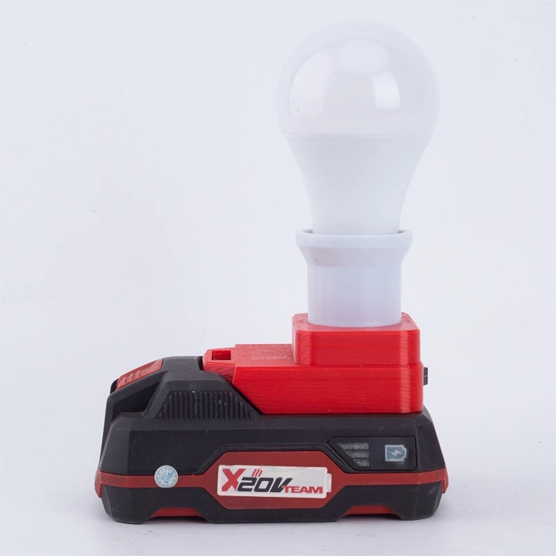 Nová bezdrôtová prenosná žiarovka E27 pre LIDL Parkside X20V LI-Ion LED LED svetlo LIGH INDORON A OUTHO JE (bez batérie)