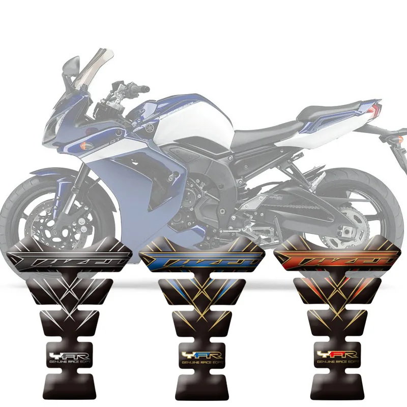 Nová chránená chránič chránič chráničkou na motocykli slepka na chránenie 3dfish kosti Ochranná rybia kosť pre Yamaha Fazer 600 1000 FZS