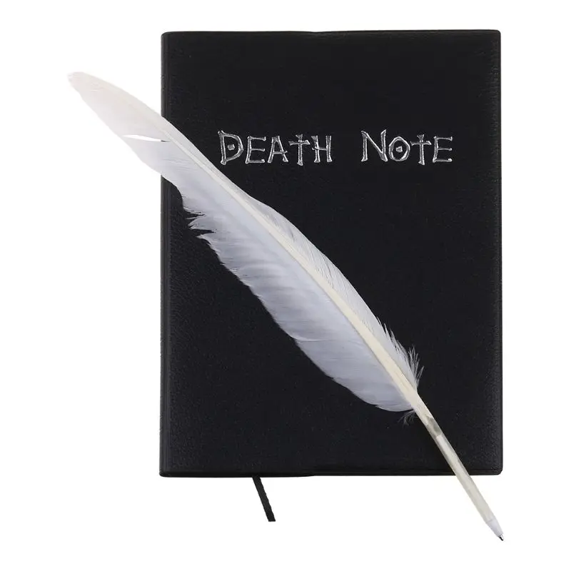 Nová Death Note Cosplay Notebook & Feather Pen Animation Animation Art Writer Journal