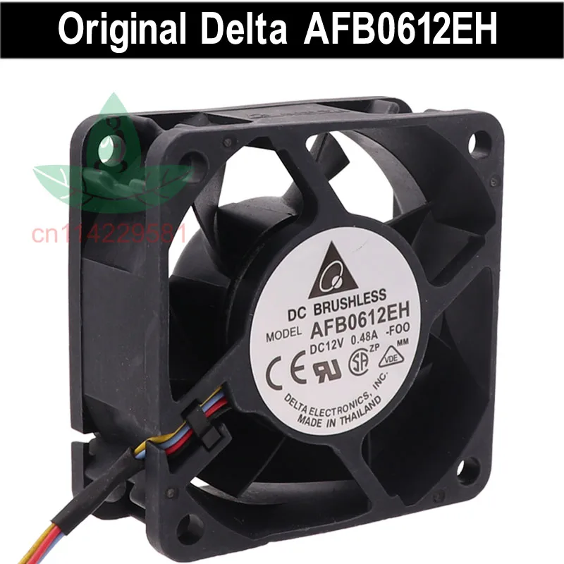 Nová delta AFB0612EH 6024 12V 0,48A 6 cm pwm regulačný ventilátor