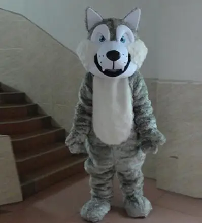 Nová dospelá postava Karikatúra Topácne predávaná vlk Halloween vianočné šaty celé telo rekvizity Mascot kostým