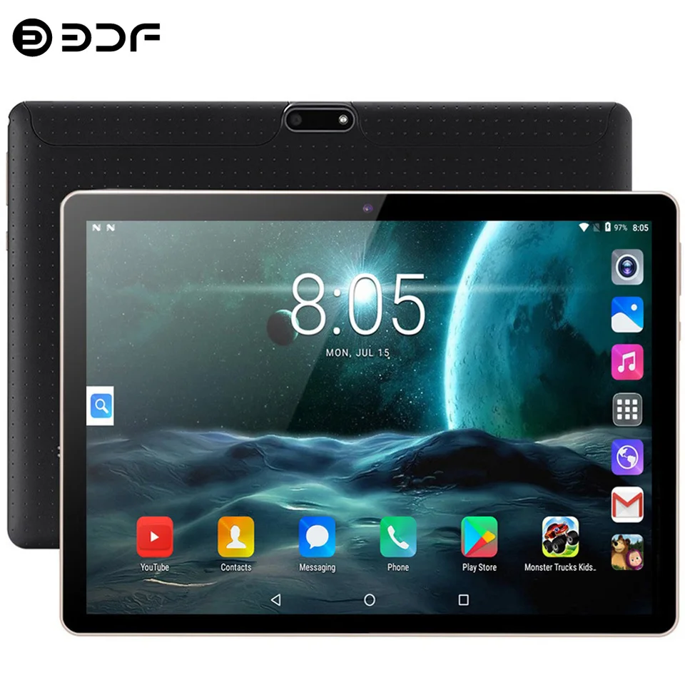Nová globálna verzia Pad 10 palcových telefonických hovorov Tablety Octa Core 4 GB RAM 64 GB ROM Google Play Dual SIM Dual Cameas WiFi Tablet PC