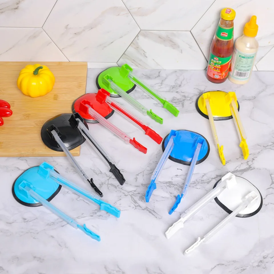 Nová horúca kuchyňa Gadget proti skĺznutiu nastaviteľné zavesenie vrecka otvárač vrecka držiak na tašku Clip Baggy Rack pre kuchyňu