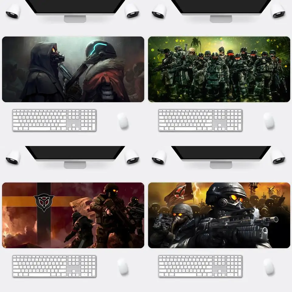 Nová hra Killzones Mouse Pad Cute Mouse podložky nadmerne nadmerne karikatúry Dievča