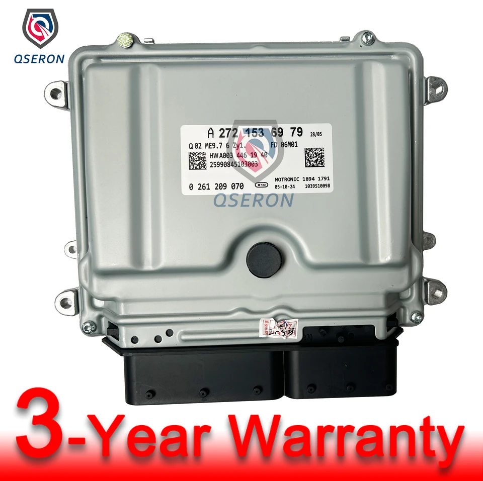 Nová jednotka riadenia motora ECU ECM ME9.7 A2721536979 A0034461940 0261209070 2721536979 pre Mercedes Benz S350