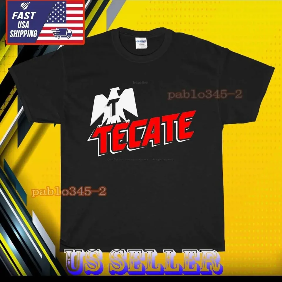 Nová košeľa Tecate mexické logo Tričko Unisex Funny American USA SIZE S-5XL