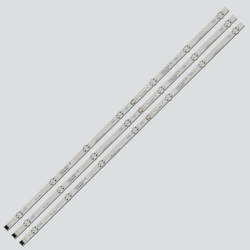 Nová LED súprava HC430DUN-SLT1-A11X HC430DUN-SLTL1 HC430DUN-SLTL2 HC430DUN-SLTL3 HC430DGG-SLGL1 SLGL2 SLGL4 SLGL6 SLGL6 LC43490064A