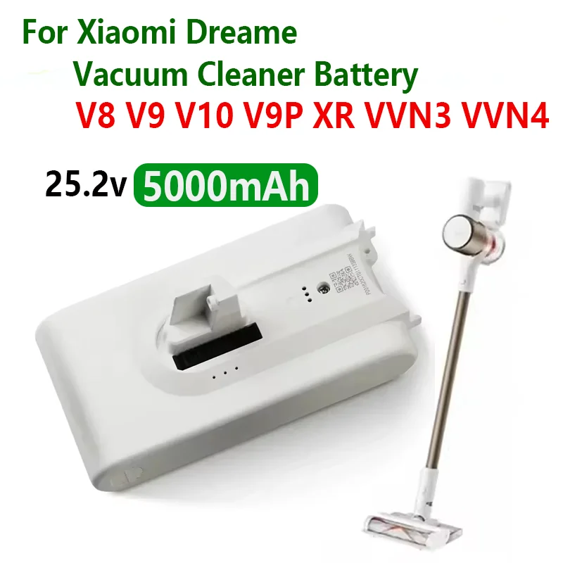 Nová lítiová batéria pre Dreame V8 V9 V10 V10PRO V9P V9B XR VVN3 VVN4 RUCKELD RUCKELD AKONLESS VACUAM Výmena výmennej batérie