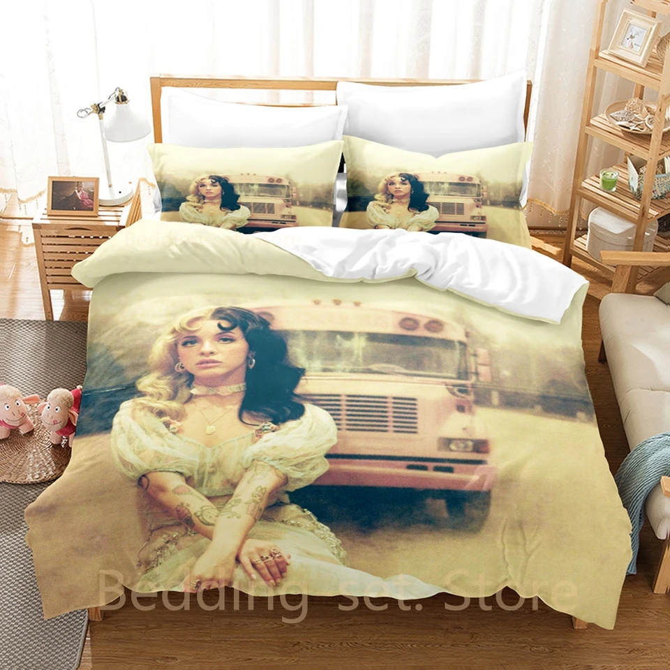 Nová melanie Martinez posteľná súprava single dvojčatá plná kráľovná king set lôžko set set spálne pre dospelých Duvetcover Sets kawaii posteľná sada