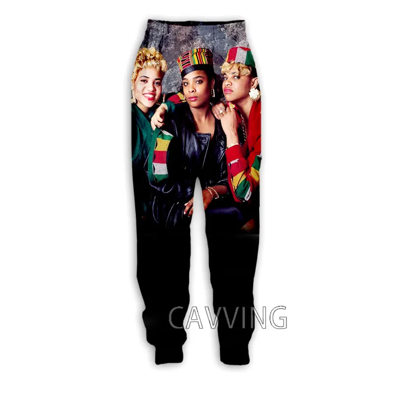 Nová módna 3D tlač Soľ N Pepa Casual Pant Sport Swelling Rovné nohavice Jogging nohavice pre ženy/mužov