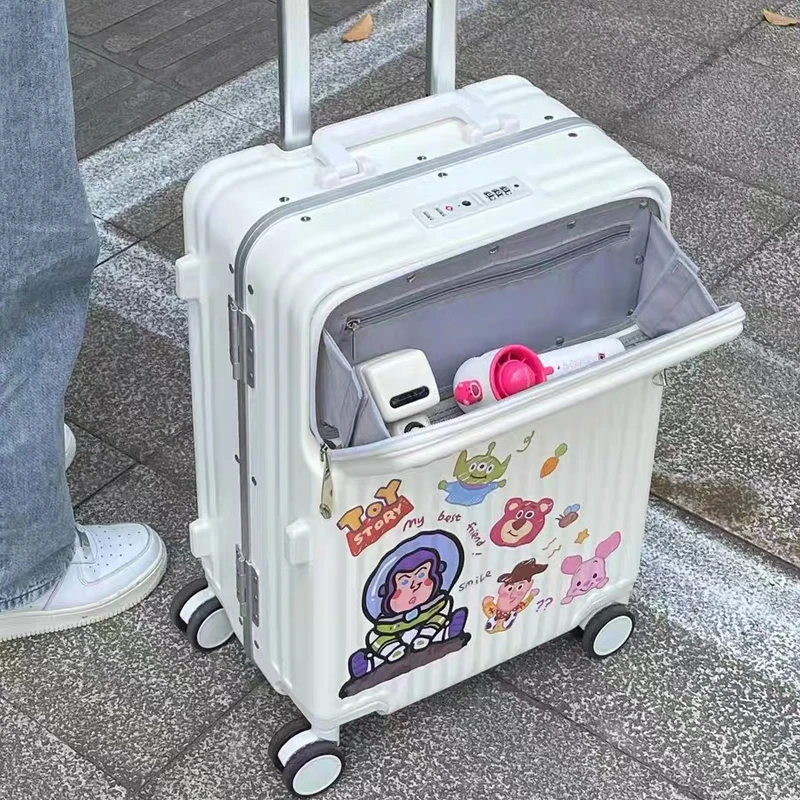 Nová módna predná vrecková značka Rolling Batožina 20/22/24/26 palca palubné heslo kufor