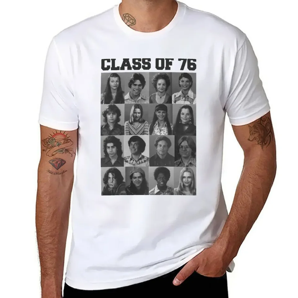 Nová omámená a zmätená trieda tričku 1976 plus veľkosti topy mužov oblečenie pánske košele Pack