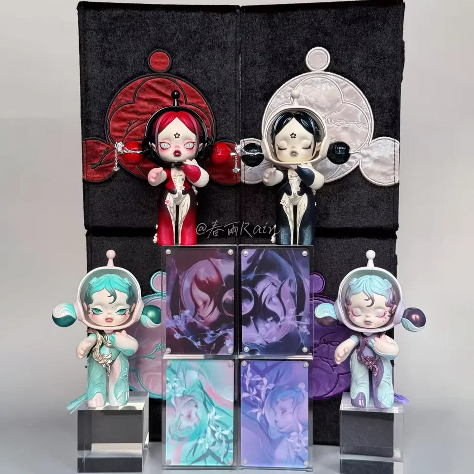 Nová originálna limitovaná edícia Skullpanda Orchid-Yiqing Skullpanda BJD Doll Action Figures Zbierka dekorácie modely hračky darčeky