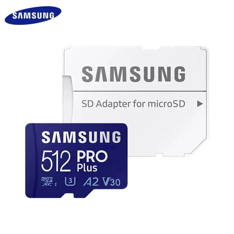 Nová originálna pamäťová karta Samsung Pro Plus MicroSD TF 128 GB 256 GB 512 GB 180MB/S C10 U3 V30 Micro SD SDXC 4K fotoaparát videokete