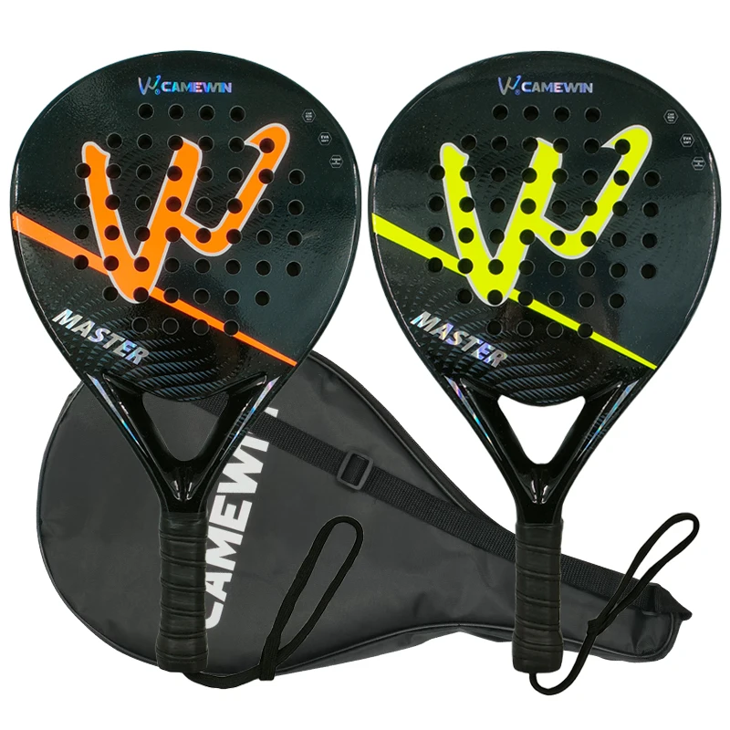 Nová Padel Racket Paddle Racket 100% uhlíková vlákna eva elastická pamäť pena jadro tenisová raketa uhlíková vlákna raketa Padel Racket
