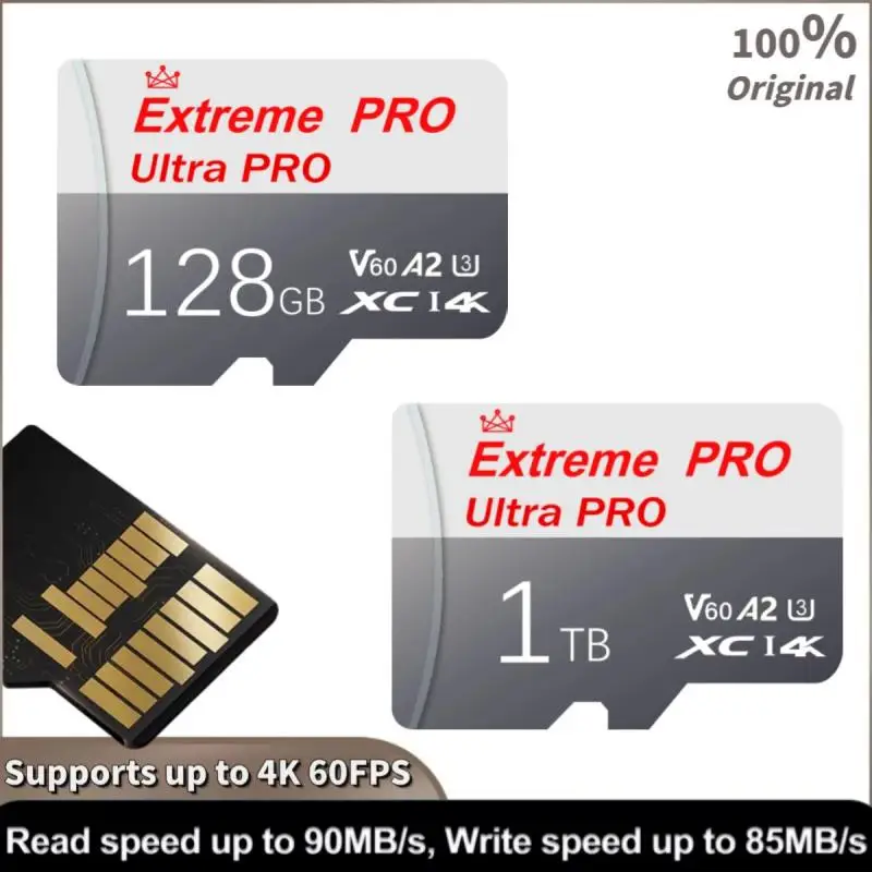 Nová pamäťová karta 2TB 1TB trieda 10 vysokorýchlostná U3 A2 Pamäťová flash karta 128 GB TF karta 256 GB 512 GB Micro TF SD karta pre Dash Cam Cam