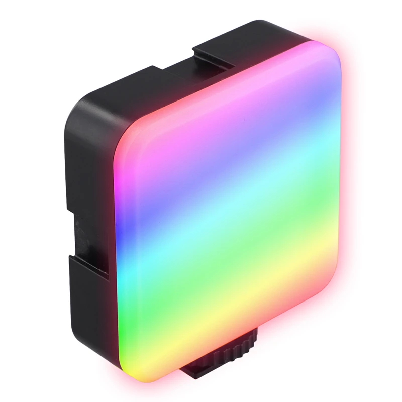 Nová plná farba RGB LED VIDEO LIGHT LIGHT 3000K-6000K MINI FLILT TYPE-C VECKÁ SVETLO SVETLO SVETLO OBCHODNÉHO OBUVU
