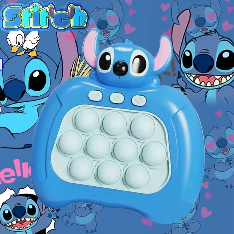 Nová rýchla push Game Pop Up Fidget Bubble Electronic Pop It Pro Game Light Antistreks Hračky pre dospelé deti darček s krabicou
