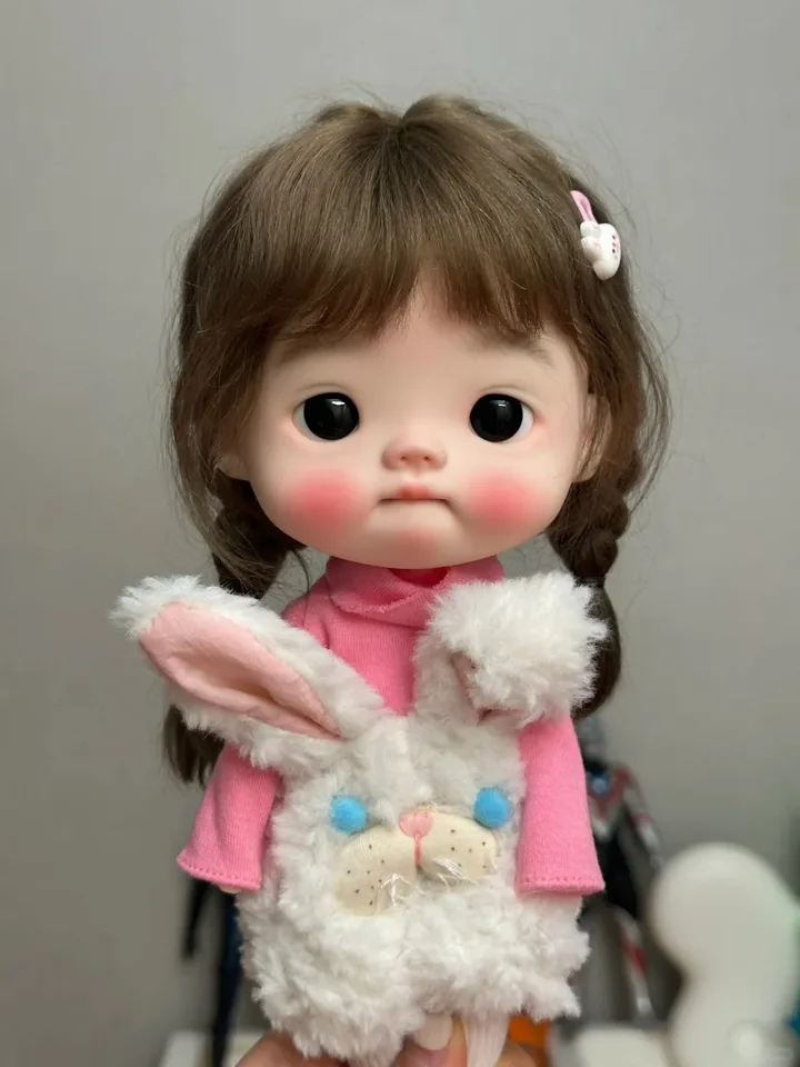 Nová SD BJD Doll 1/6 BJD Girl 25cm Diandian Resin Toy Model Dollar Birthday Darček DIY