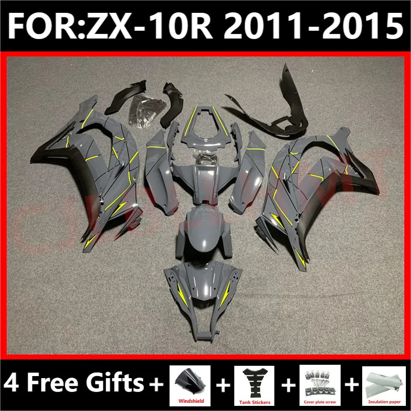 Nová súprava Motorcycle Fairings Fit for Ninja ZX-10R ZX10R ZX 10R 2011 2012 2013 2014 2015