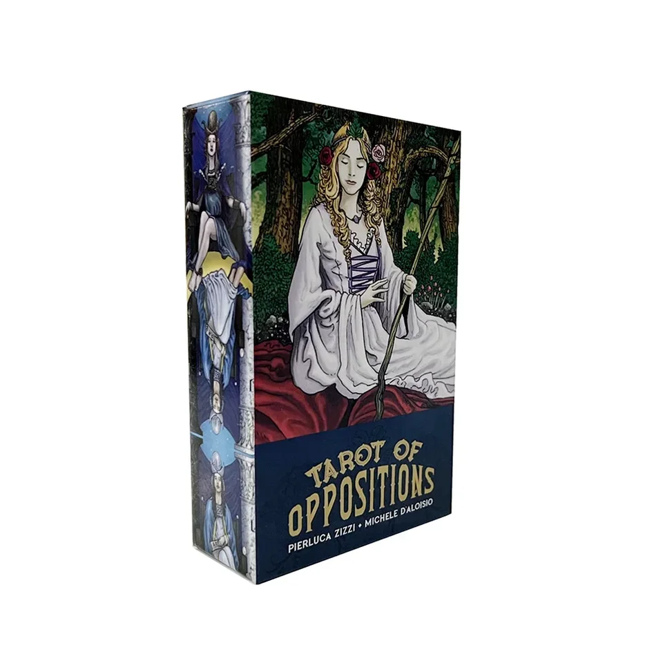 Nová veľká veľkosť robustná paluba Tarot opozícií Tarot karty s sprievodcom Tarot Cards pre začiatočníkov.A 78-karta