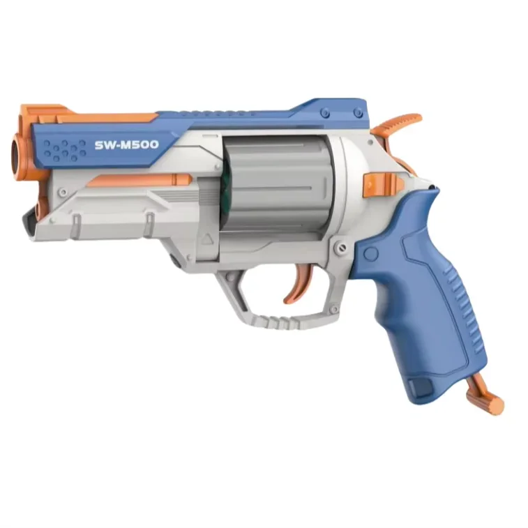 Nová vonkajšia hračka Soft Blaster Gun so 6 kcs plastovými doplňami šípky Penová guľka Gun Gun for Fotograf