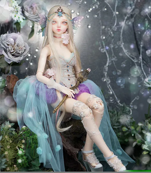 Nová vysokej kvalitnej živice SD Girl 1/3 60 cm BJD Doll FeePle60 Birthday Darček darček Darček na sklo