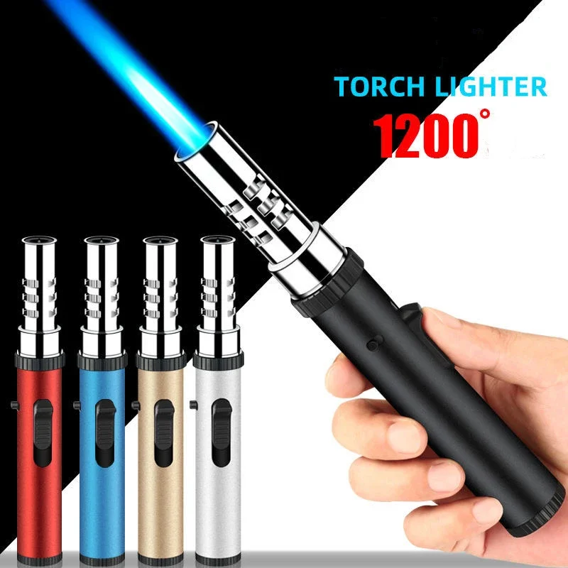 Nová vysoká teplota 1300 ° C Strieková zbraň osobnosť tvorivého písomného zvárania Torch Moxibustion Grilova kovový plyn Spaľovač