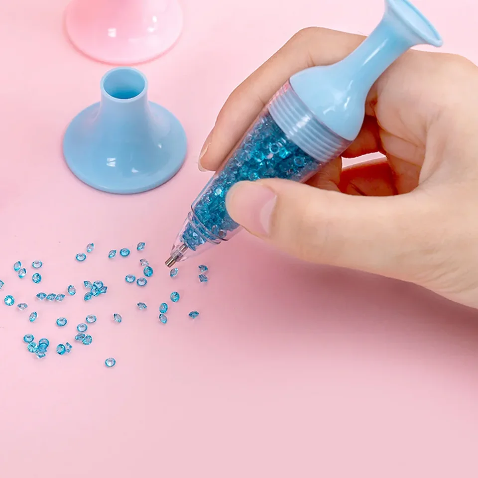 Nová Váza tvarová vŕtačka Pen 5D Diamond výšivka Moaaic Point Drill Pen DIY Craft Diamond Art Cross Stitch Nástroj