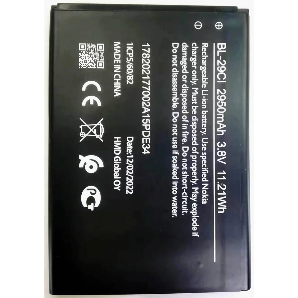 Nová výmena batérie BL-29CI pre mobilný telefón Nokia C10 C20 ITEL A25 L5002