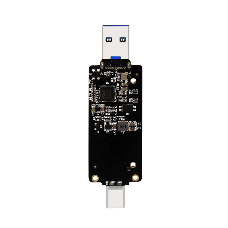 Nová čítačka kariet CFast karty USB 3.1 Typ-A + Typ C 10 Gbps Prenosný pre notebook MacBook notebook PC Cfast Cast Card Riser Support 2TB