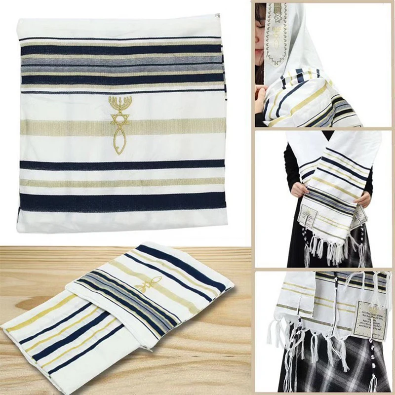 Nová židovská tallit modlitba šál Ženy Dámy muži