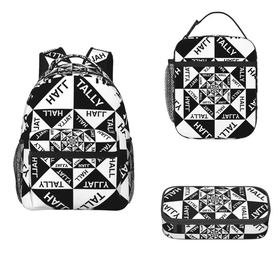NOVÉ 02 Tally Hall Band Logo Žáner nezávislé popové batohy Bookbag DETI ŠKOLSKÉ TASKY