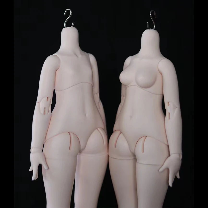 Nové 1/4 BJD Doll Body Anime Anime Material DIY DIY BOLL BODY ŽIADNE MAKE -UP