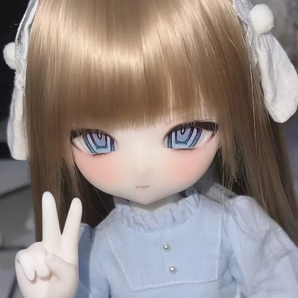 NOVÉ 1/4 BJD DOLL HEAD NO MAKE -up anime živicový materiál Krásne dievča DIY DOBLL DOLO DOLSKO