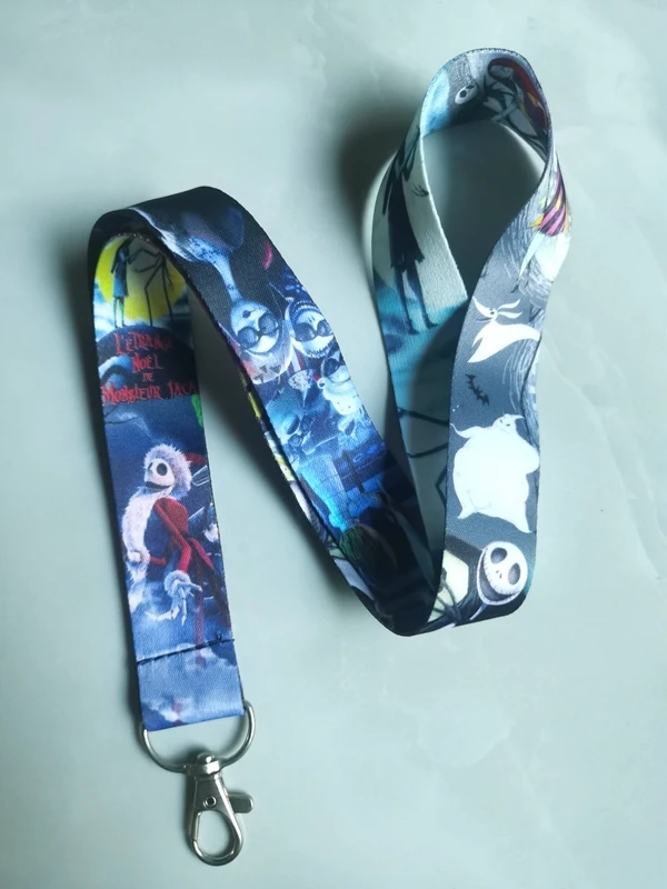 Nové 1 ks Disney Nightmare pred vianočnými šnúrkami klávesy Key reťaz kľúča kľúča držiak na kľúče kľúča DIY Závesné kľúče