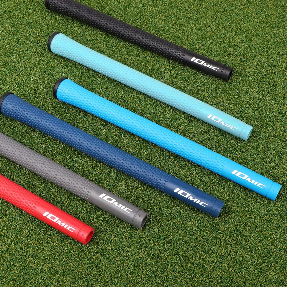 Nové 10/13ks iomické lepkavé 2,3 golfových rukovätí Universal Gum Golf Grips 9 Colors Choice