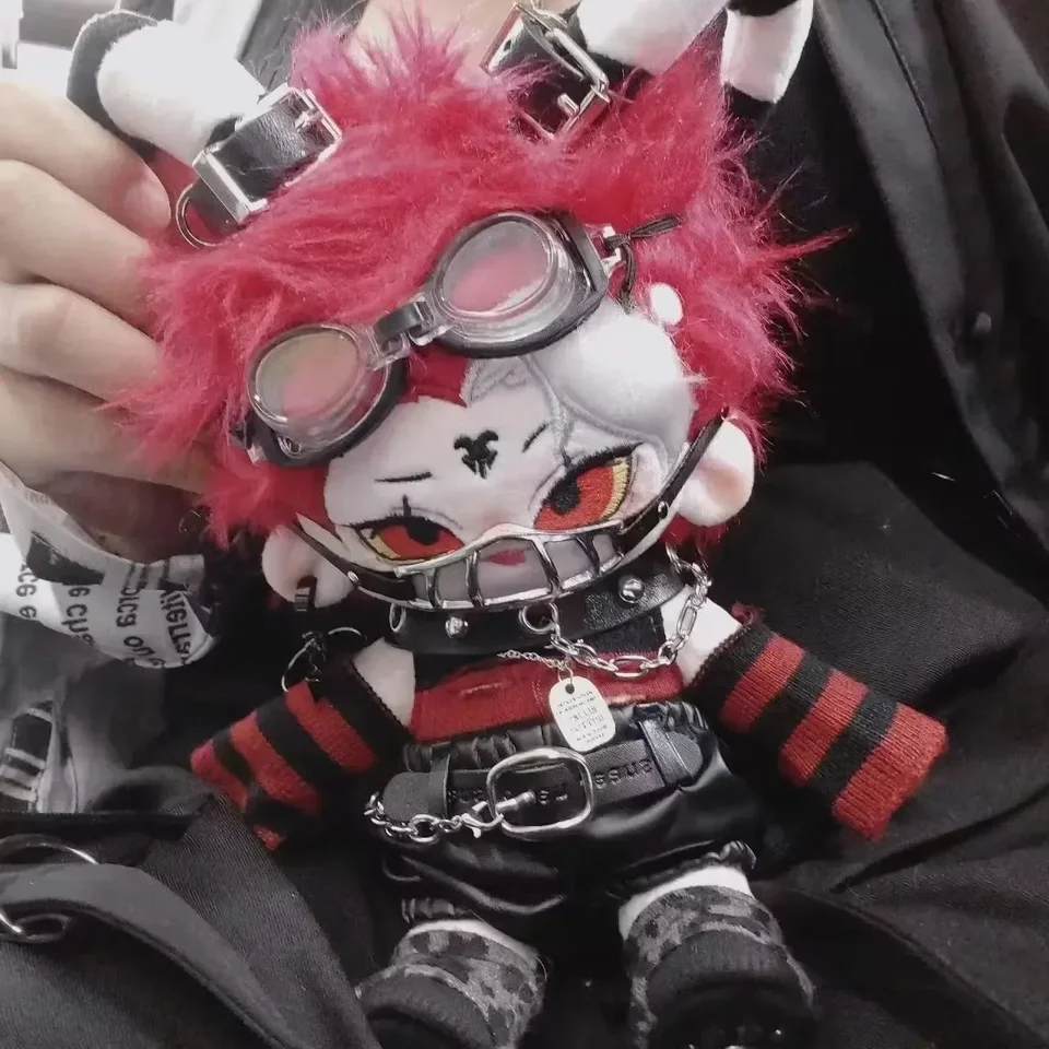 Nové 20 cm Ava Hot Anime Role Atribúty atribúty Monster Cosplay Plush Doll Body oblečenie oblečenie plnené hračky Figure darček