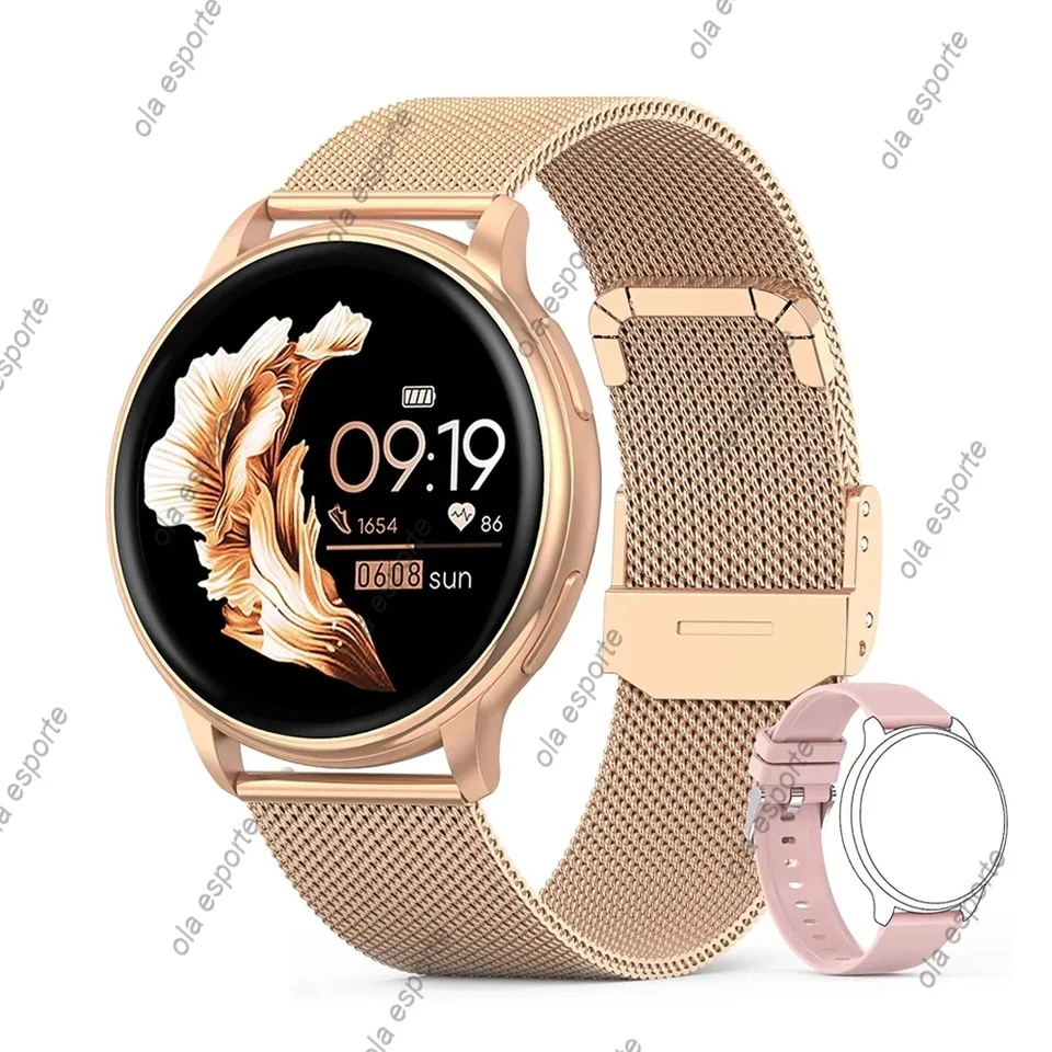 Nové 2024 inteligentné hodinky Ženy muži hlas volajú srdcový tlak Krvný tlak Krv Kyslík Monitor Smart Watch for Samsung Watch 6 Galaxy