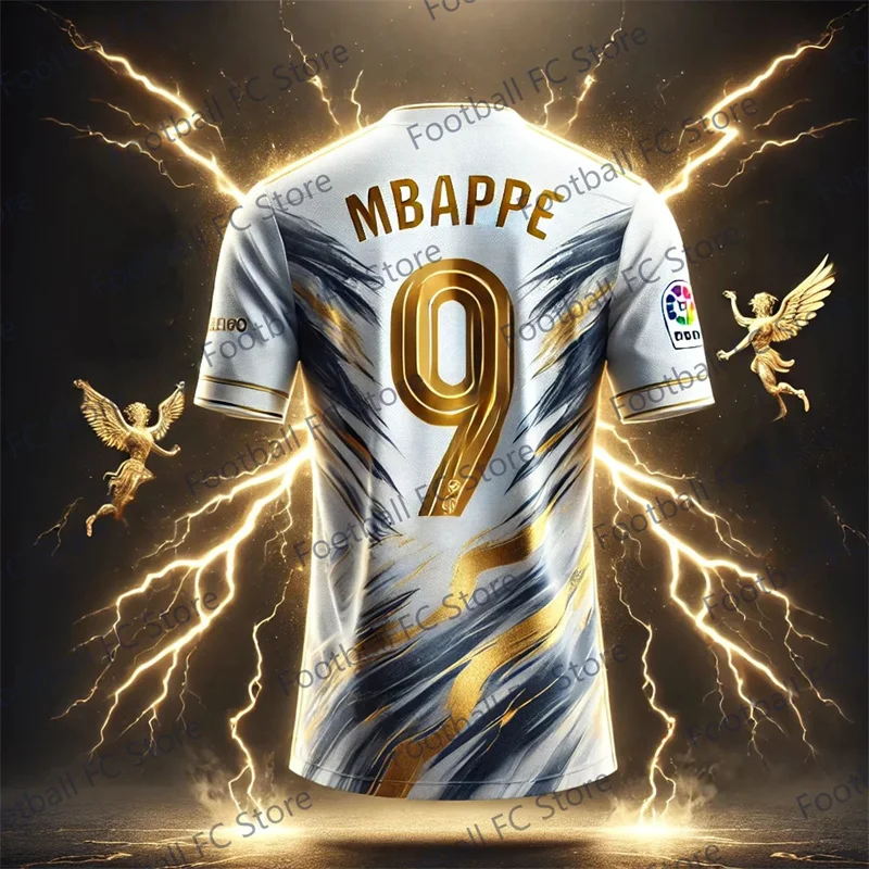 Nové 24-25 Summerstreet Graffiti Tee Jersey Chatgpt Intelligent Design Edition Special Mbappe 9 futbalový dres pre deti/dospelých