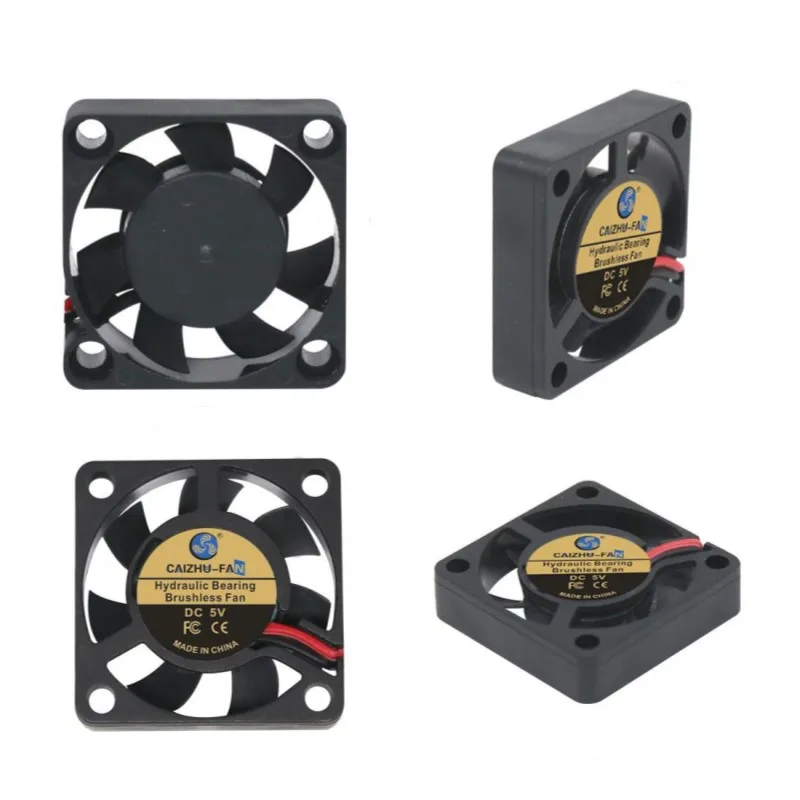 Nové 3007 30x30x7mm napájacie napájacie chladiace ventilátor Olej Olej Olej kvapaliny Ložiaca 5V 12V 0,07A 8280 ot / min.