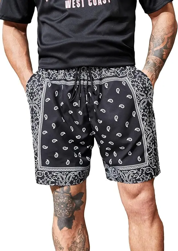 Nové 3D tlač Bandana oblečenie módne muži žien šortky plus veľkosť S-7XL Streetwear Pants Cargo Shorts Men basketbal leto