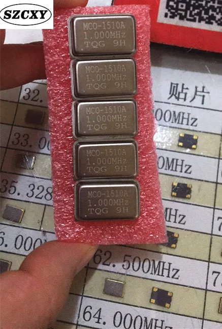 Nové a originálne 5ks 1M 1MHz 1 000 MHz OSC 5KS/DIP Active Crystal OSC oscilátory