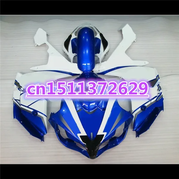 Nové ABS Fairings pre YZF R1 07 08 YZF-R1 07-08 Modrá biela YZF1000 R1 07 08 YZF R1 2007 2008 FAIRING KITS-DOR FOR YAMAHA