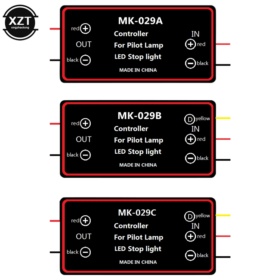 Nové automatické LED blesky bleskový bleskový zadný ovládač blesku modulu vozidla LED brzda Stop svetla Light Light Ovládač Short Circuit Ochrana