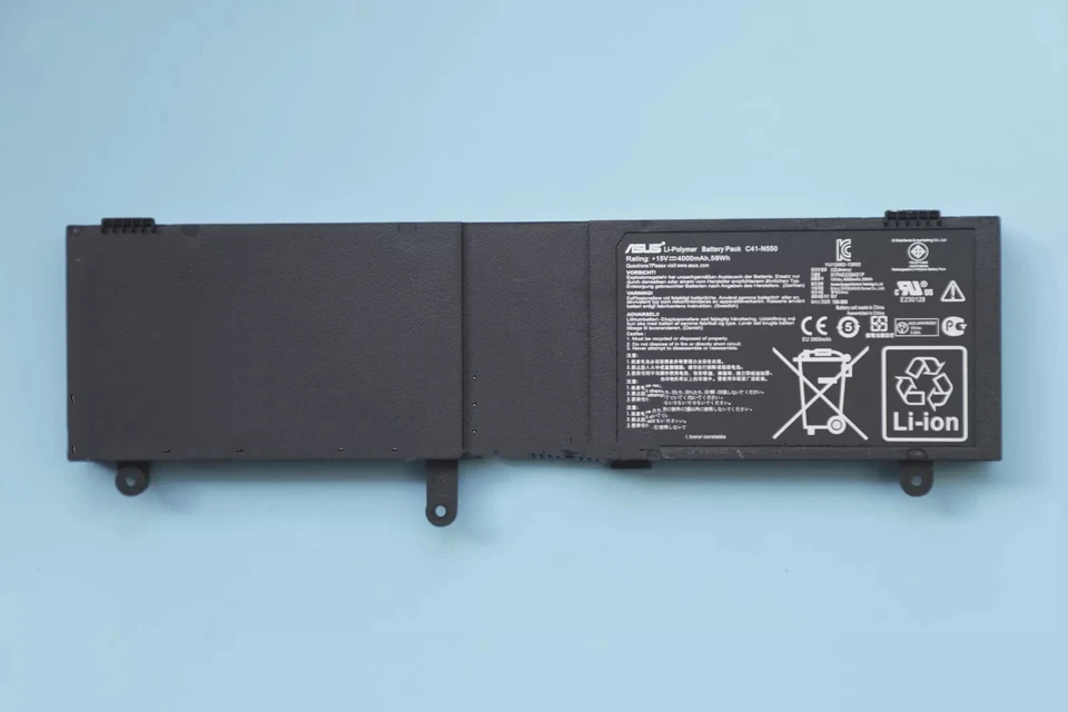 Nové batérie C41-N550 Výmena za ASUS N550J