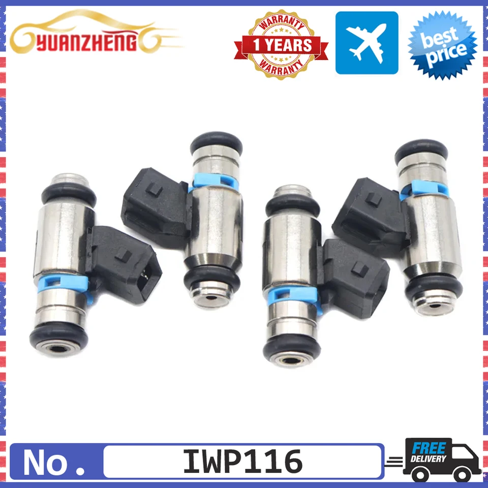 Nové benzínové vstrekovače paliva pre fiat Punto Doblo Panda Seiccento 1.1 Mk2 1,2 8V IWP116 71718655 71719101 717292224 46791211